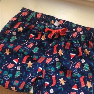 Christmas/holiday pj flows pants